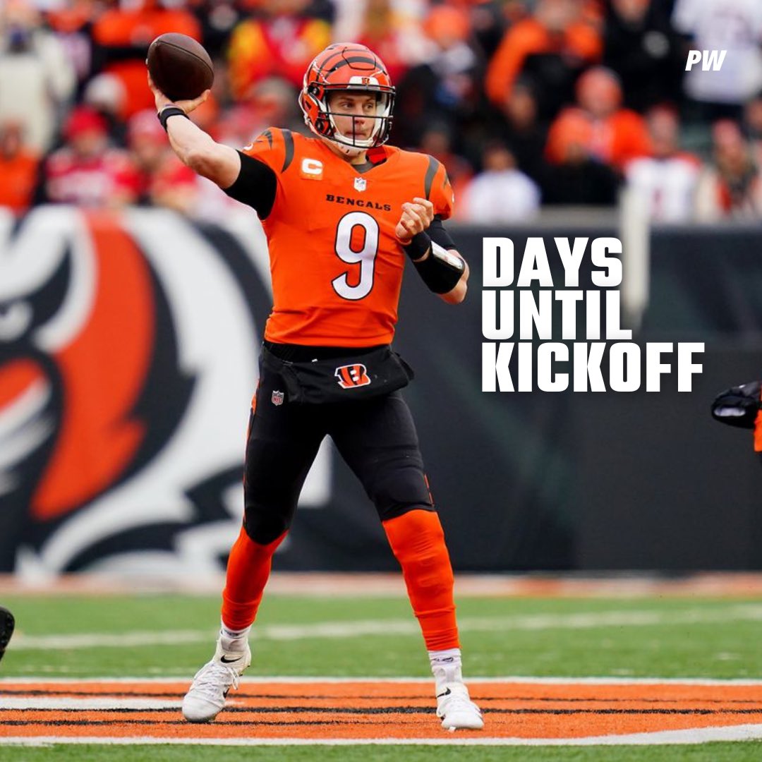 PlayersWrldX's tweet photo. The NFL season officially kicks off in 9 days.  

#nfl #kickoff #playerswrld https://t.co/B0WUVpyJAO