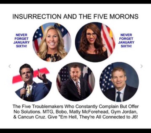 KristinJonsdot3's tweet photo. @laurenboebert #TraitorBoebert you have once twisted sense of humour now donโt you? ๐คฃ Letโs talk about YOUR personal accountability shall we?
Letโs talk about personal responsibilities and your orange rapist of a candidate wanna be.
Shut up you faux Christian, fraudulent hussy of a woman๐ https://t.co/leKnnozgEb
