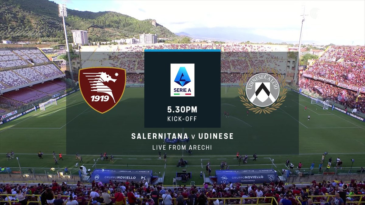 Salernitana vs Udinese Full Match Replay