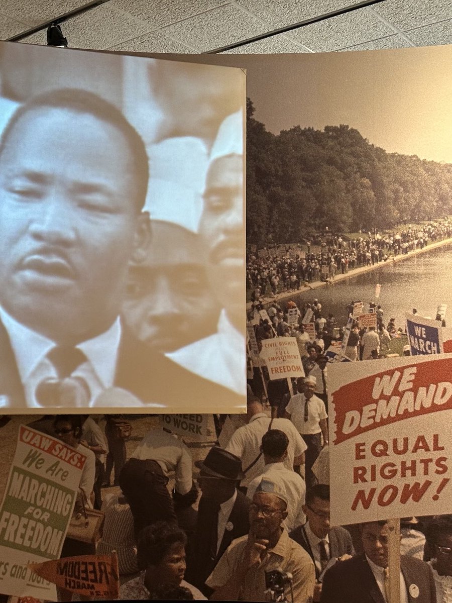 MsRaquelScott's tweet image. Today marks the 60th anniversary of the March on Washington for Jobs and Freedom. I recently visited the Birmingham Civil Rights Institute. An enriching experience. #MarchOnWashington #IHaveADream