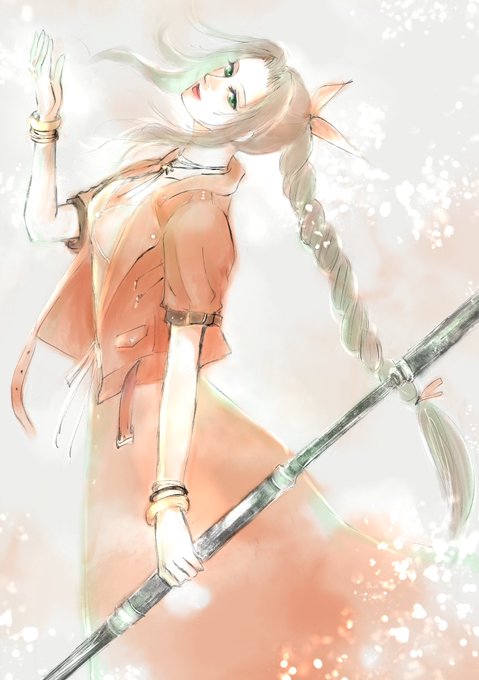 #とびきりのピンクを魅せて下さいFF7 エアリス 