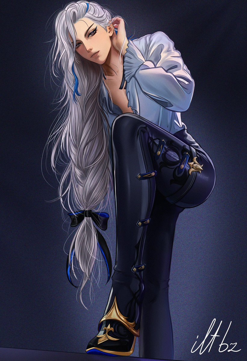 iltbz_'s tweet image. #нёвиллет  #Neuvillette #原神   #GenshinImpact  #那维莱特