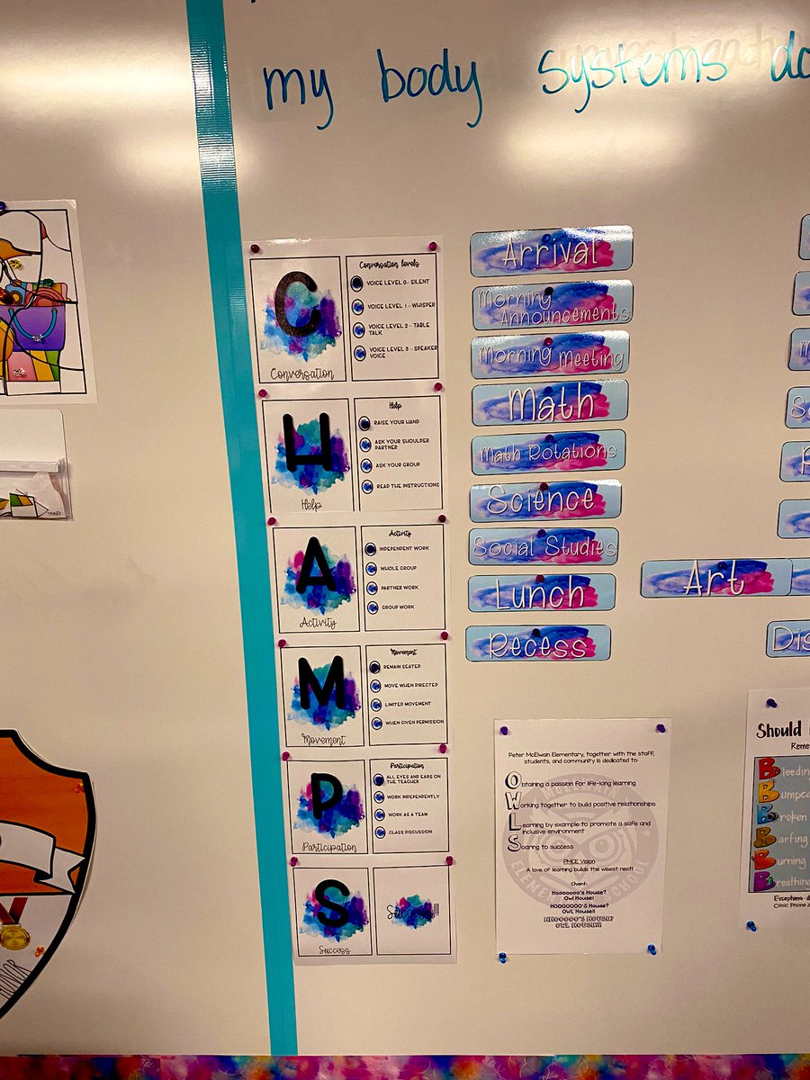 arnetta_adair's tweet image. Just A Sample of Our Student Led Social Contracts for Their OWN Behavior 🦉 Expectations in the Classrooms ✨ &amp;amp; Our CHAMPS Procedures 💪 ✨ 
@MrLawsonKISD @calhartmann @KISDMcElwain 
#StudentCreated
#StudentCentered
#TeamWork
#ExpectationsandProcedures
#BilingualandMonolingual💕