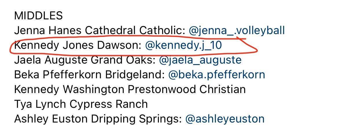 Dawson Volleyball tweet media