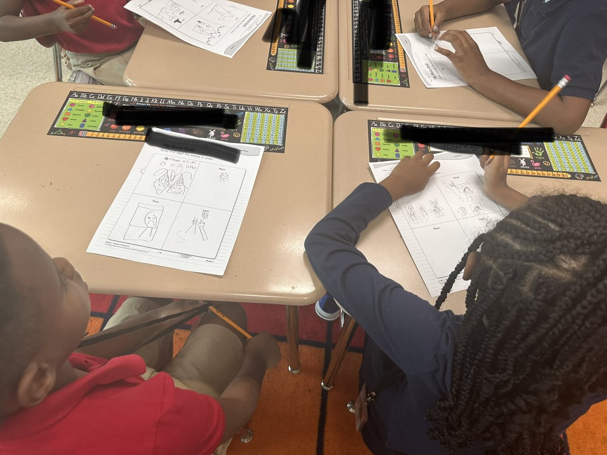 Keonaka1's tweet photo. Ms. Washington’s scholars are creating a plan for their narratives! They presented plans to their classmates in return, classmates provided them with positive feedback! #Write #paperpencil #thinkingonpaper #EarlyChildhoodismyjam @HESLancaster @LancasterISD https://t.co/udU2oWfPi0
