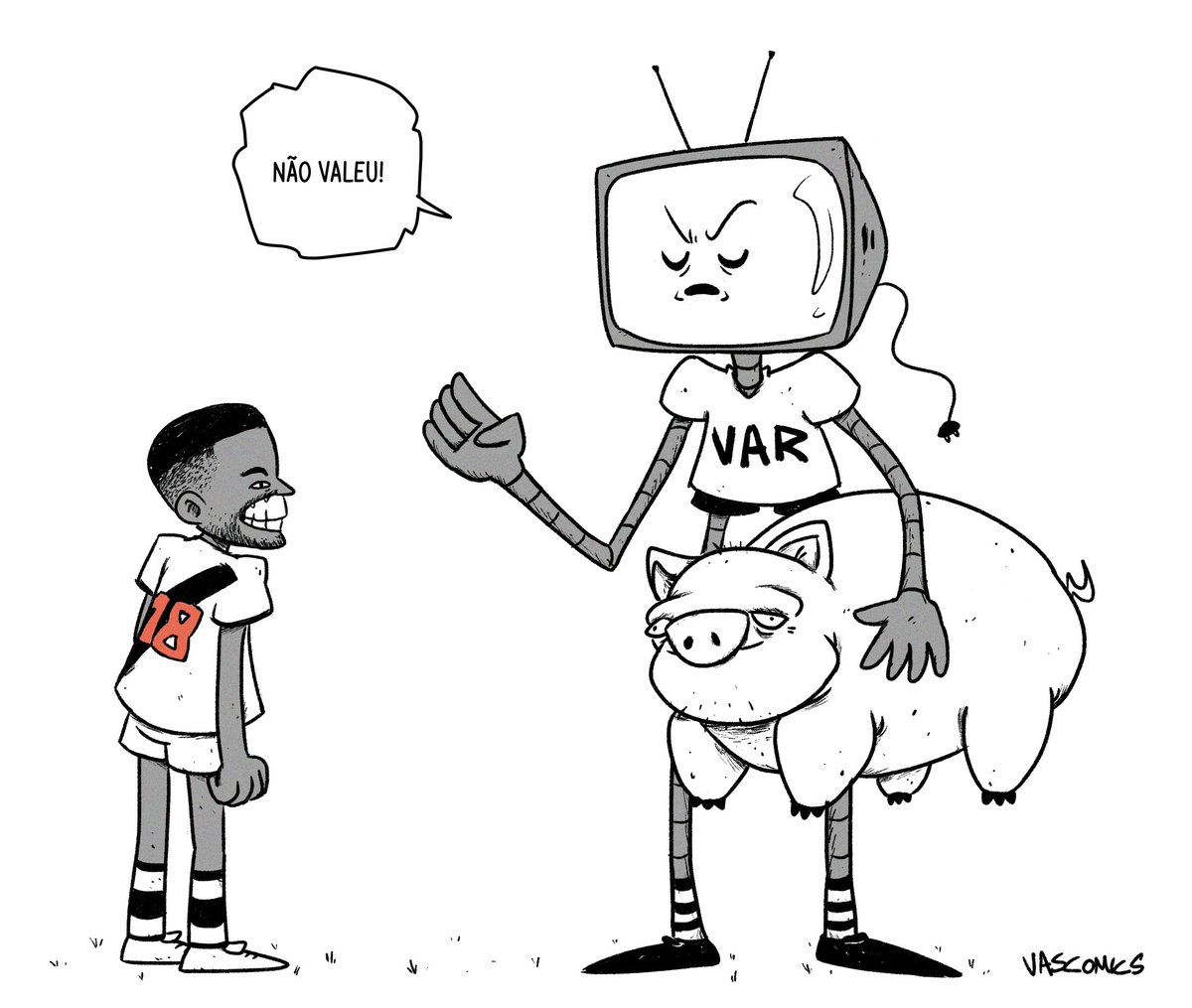 vascomics's tweet photo. Palmeiras 1x0 Vasco 
Campeonato Brasileiro 2023

#IlustraVasco https://t.co/ZFWFKpyBmG