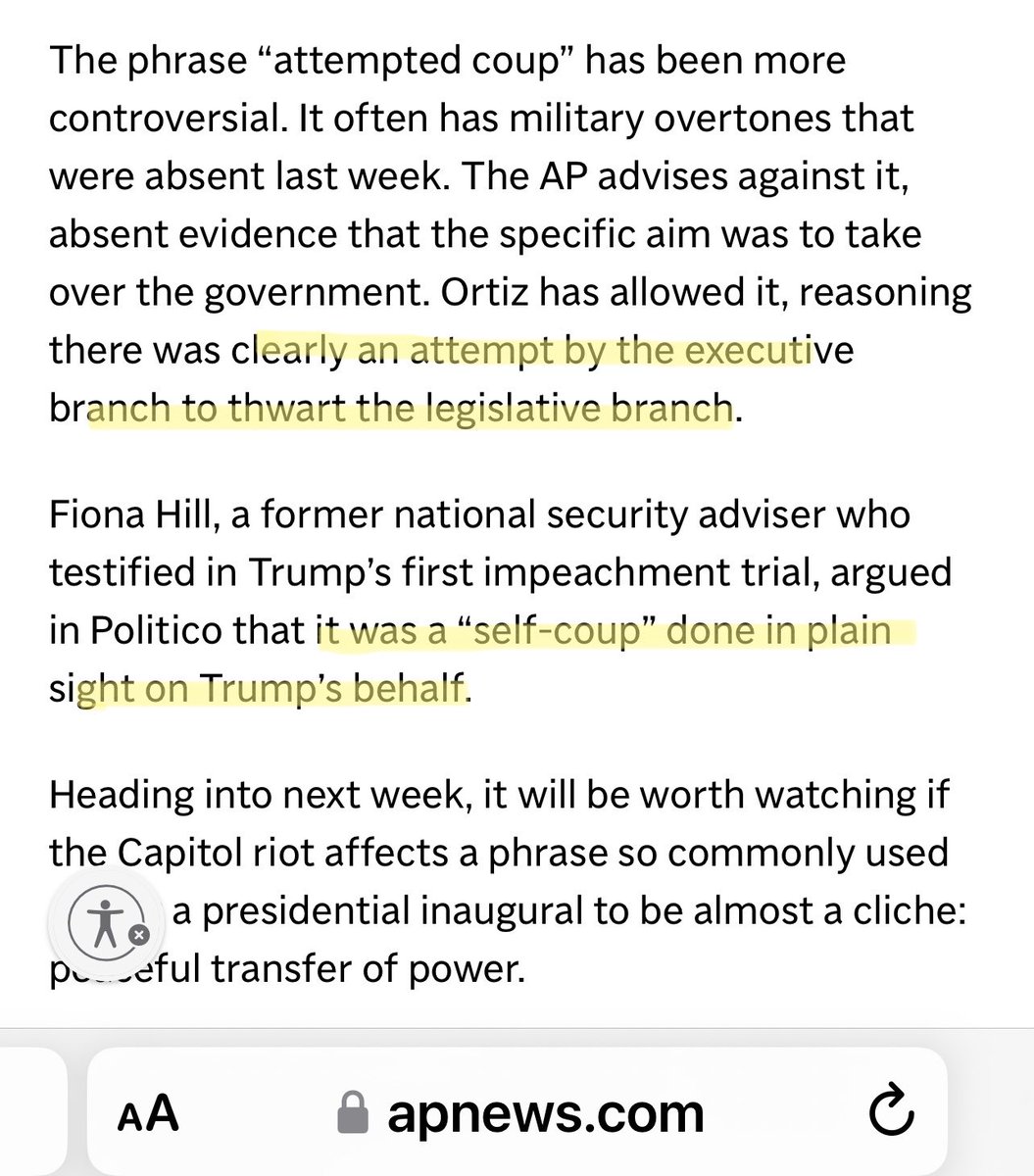 whatsrealhere's tweet image. What Trump did J6 was clearly a "self-coup" making him ineligible for office based on #Amendment14Section3 of the #Constitution 

If Trump's blatant, arrogant behavior isn't enough to invoke #A14 nothing is, &amp;amp; why have laws
#SelfCoup