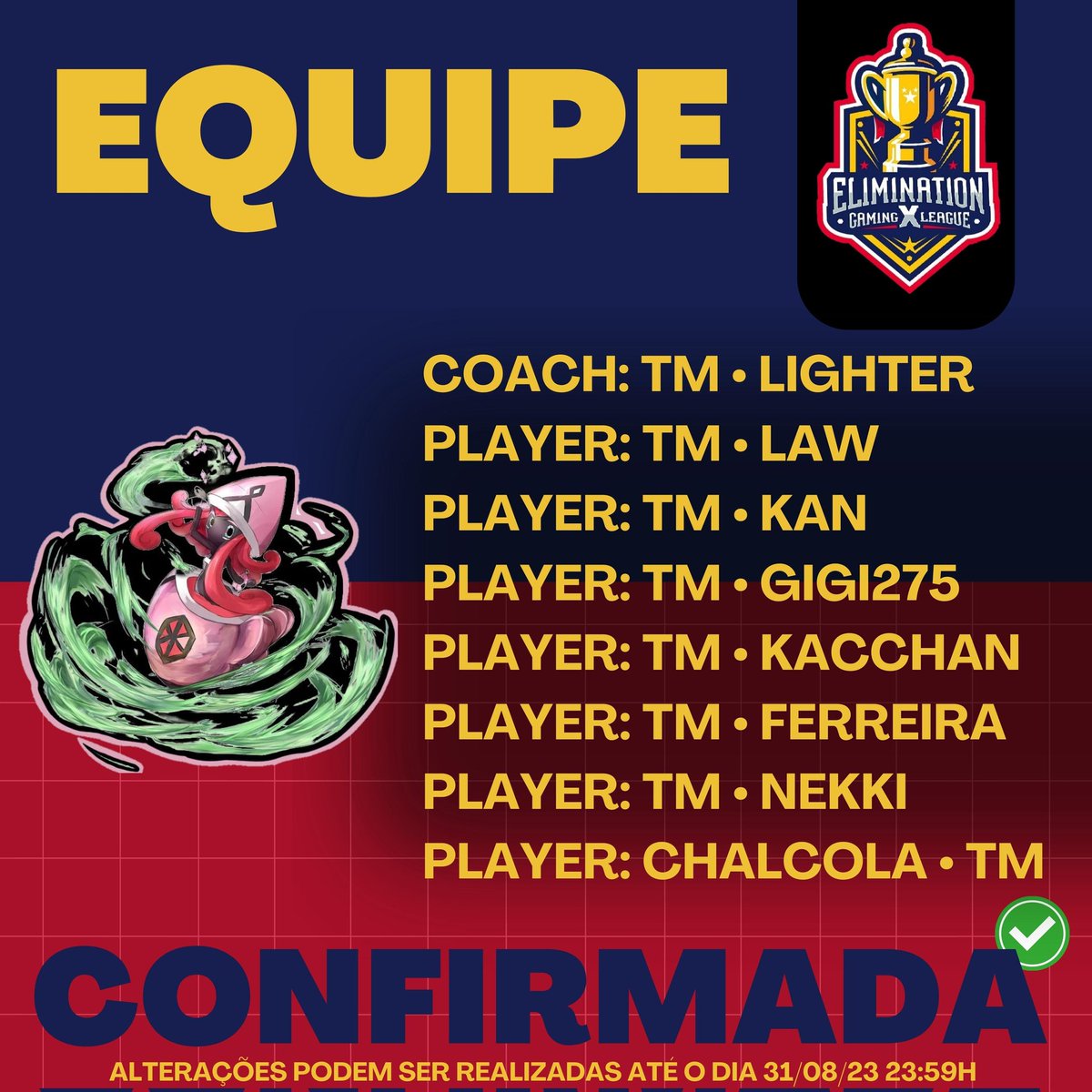 Elimination Gaming X League (@championshipunt) on Twitter photo 