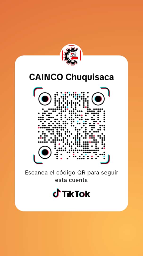 📷 ¡CAINCO Chuquisaca ahora en #TikTok! 📷
📷📷 ¡Tenemos una gran noticia para ustedes! 
 Solo tienes que hacer clic en el siguiente enlace:
vm.tiktok.com/ZMj8eQtuq/ 📷📷

#CAINCOChuquisaca #TikTok #AfiliadosCAINCO #SoyCainco