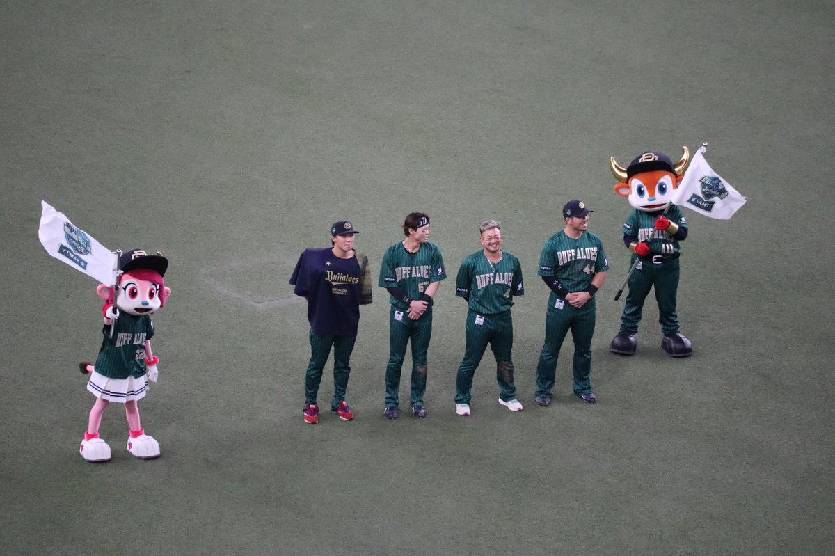 LaLuce_orix's tweet photo. 大事な首位攻防戦第3ラウンド https://t.co/bu4Q8ZBLMi