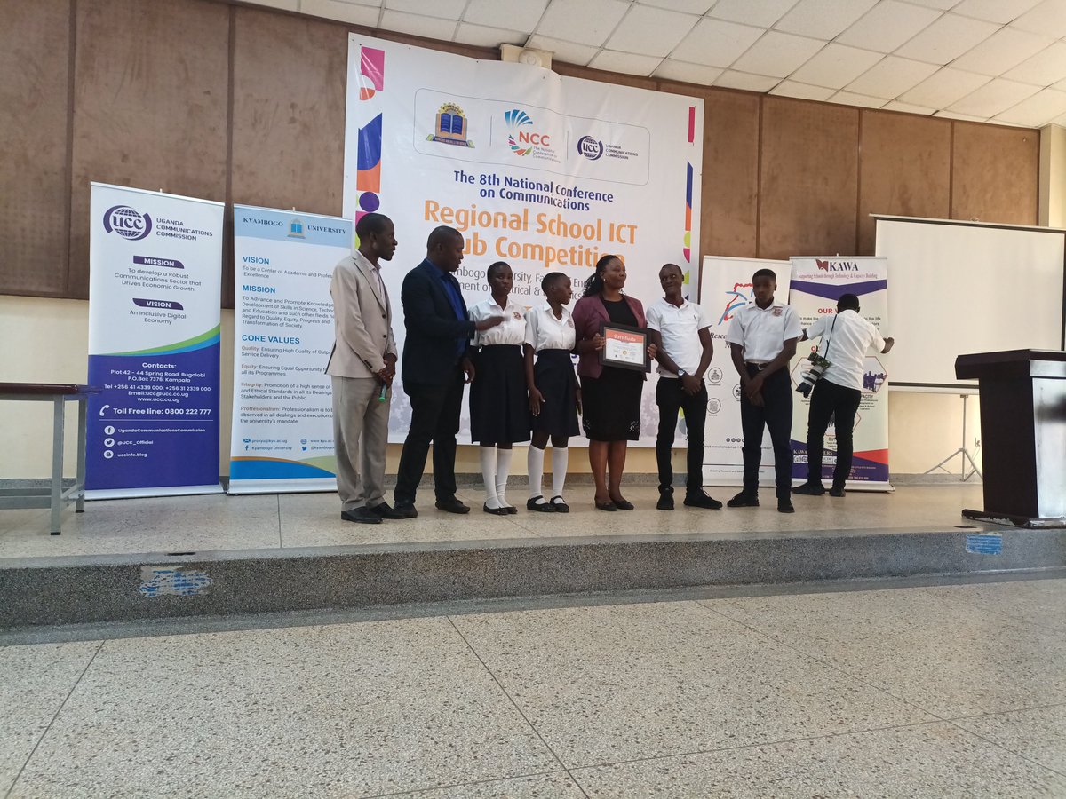 ICTClubsUg's tweet photo. Huge congratulations to Kalinabiri SS students for their outstanding Security Application showcased at the Central regional Pre-NCC competition! These young minds are paving the way for a safer digital future.
@Kawauganda
@UCC_ED
 @NCC__2022 https://t.co/oFPY9YFk4j