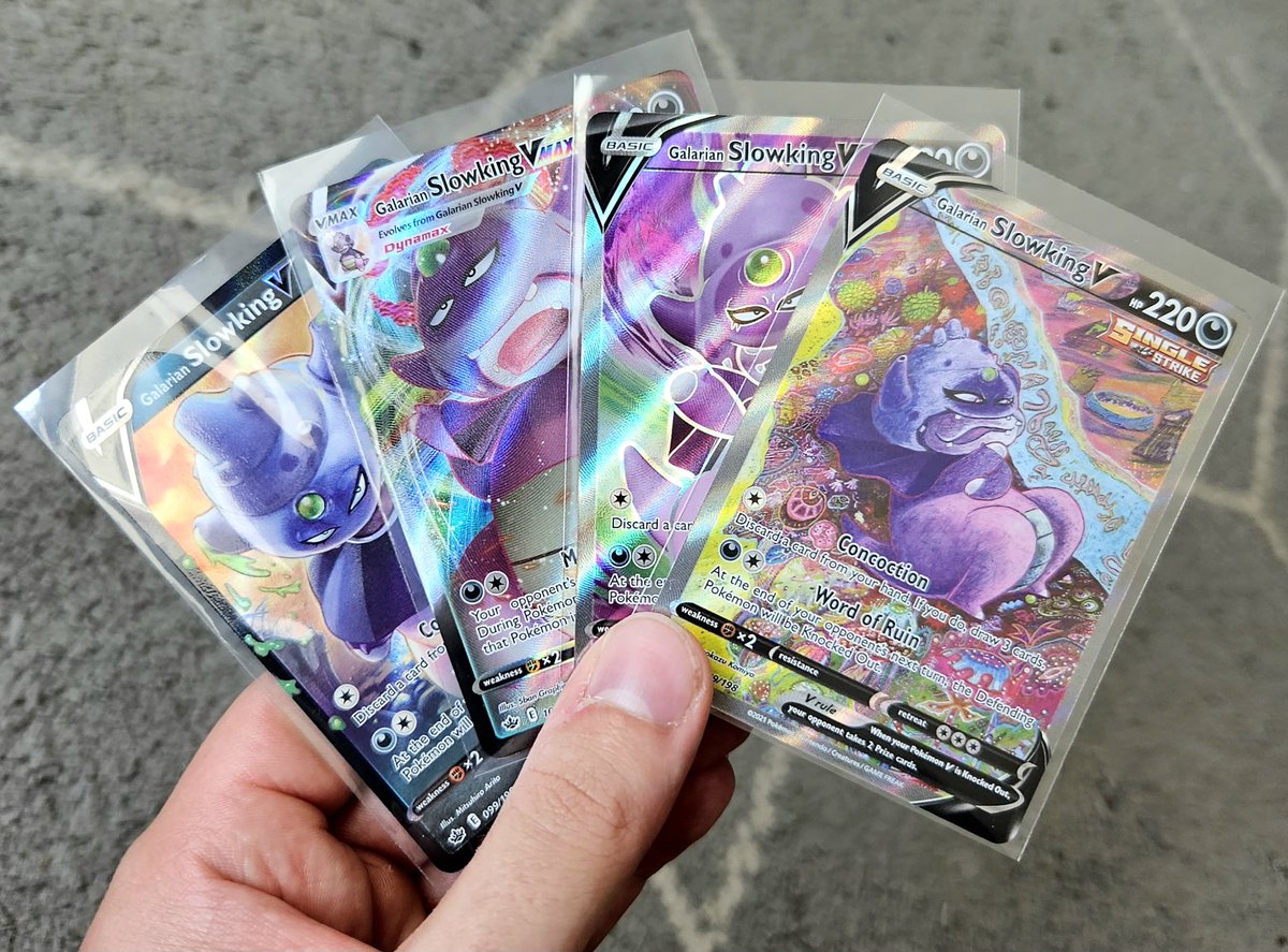 😈 Giving away a few Slowkings 🍄

Just Retweet 

Winner picked 9/4 🖤