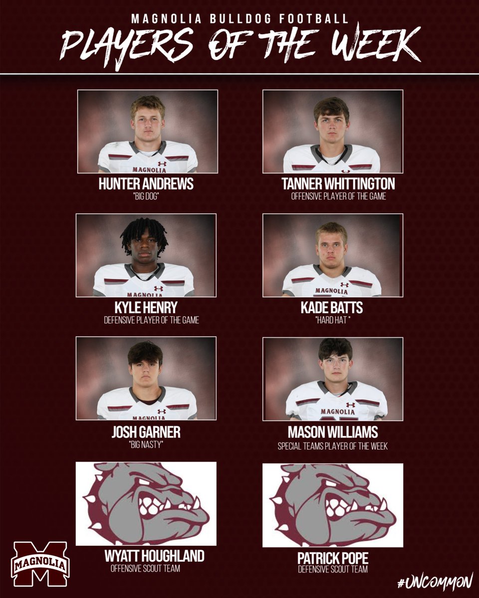 Award winners for Klein Collins week.