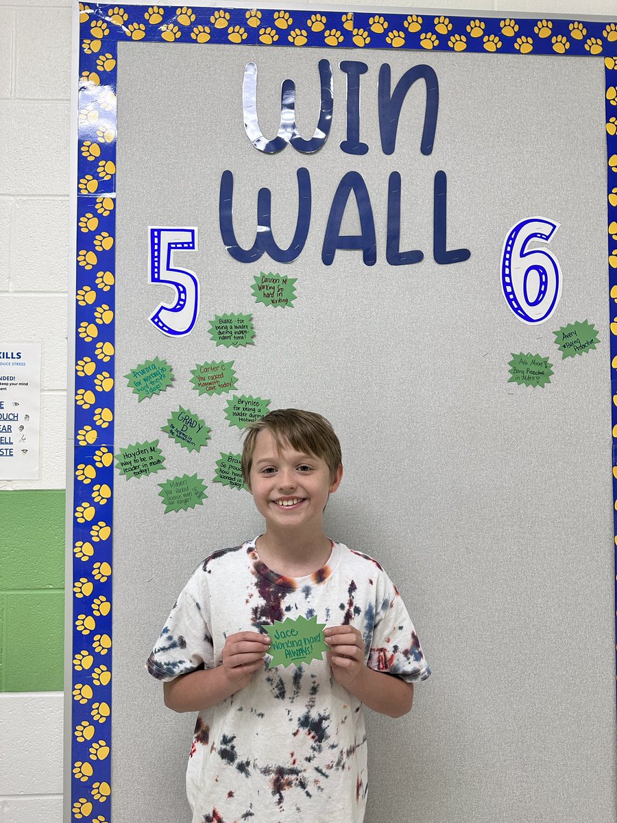 Look at our rockstars in 5th grade!!💙💛🐯 <a href="/ctetigers/">Cumberland Trace ES</a>