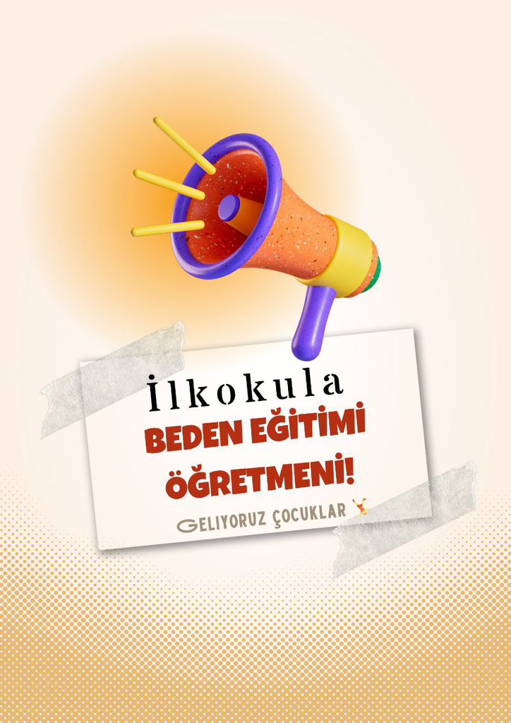 Geliyoruz çocuklar az kaldı bekleyin bizi #ErkenYaştaBedenEğitimi