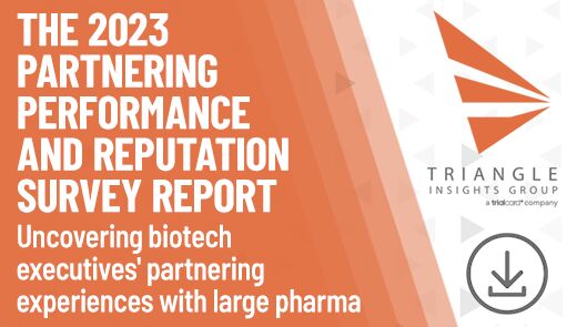 TriangleInsight's tweet image. Today, we present the results of our 2023 Partnering Performance &amp;amp; Reputation Survey (PPRS). This collates anonymous feedback from biotech execs and business development leaders, with the aim of improving partnering excellence with large pharma: lnkd.in/evYS5Frs