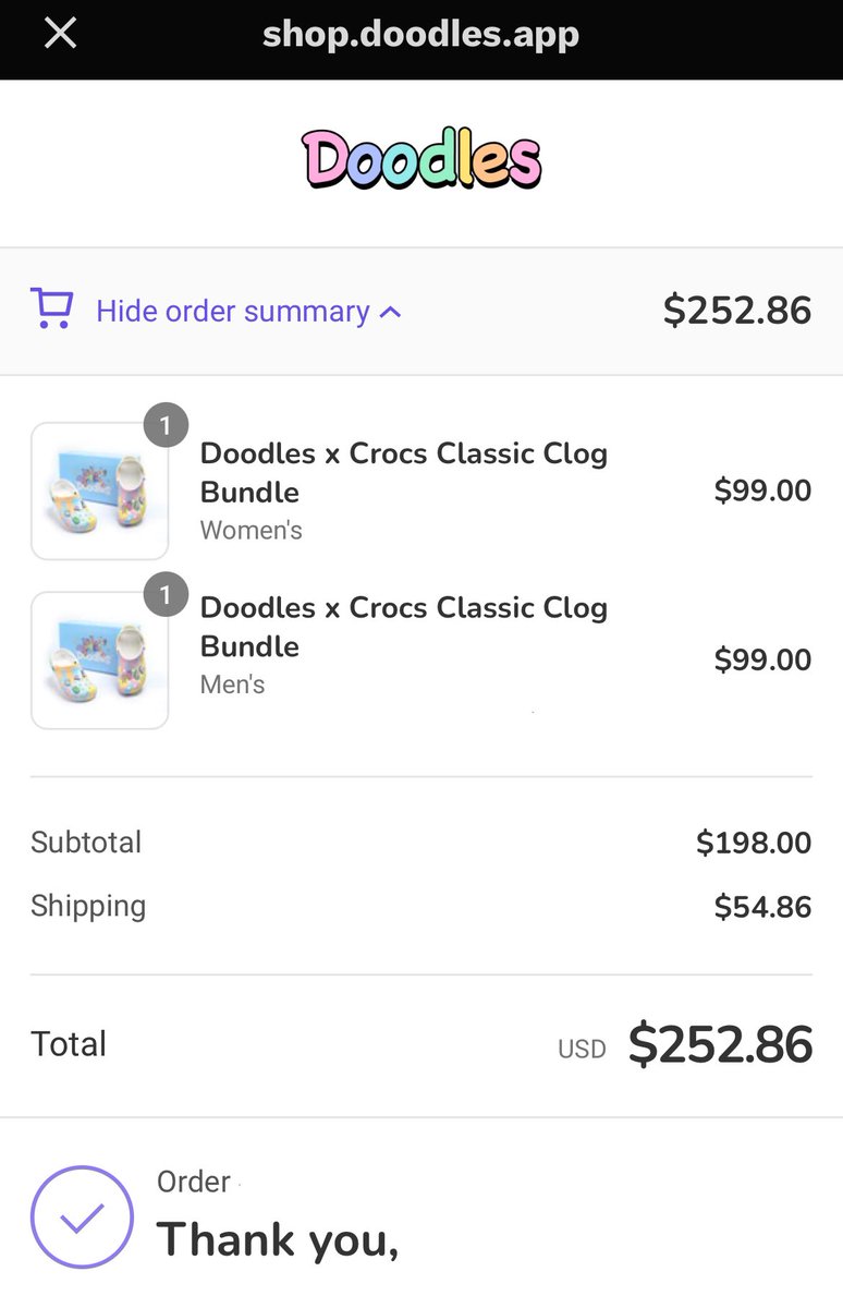 Shedyeth's tweet photo. I did something productive today @doodles x @Crocs One for me and one for the missus - excited to wear them daily at home

Thank you team 🌈 https://t.co/l4uxzCeb3a