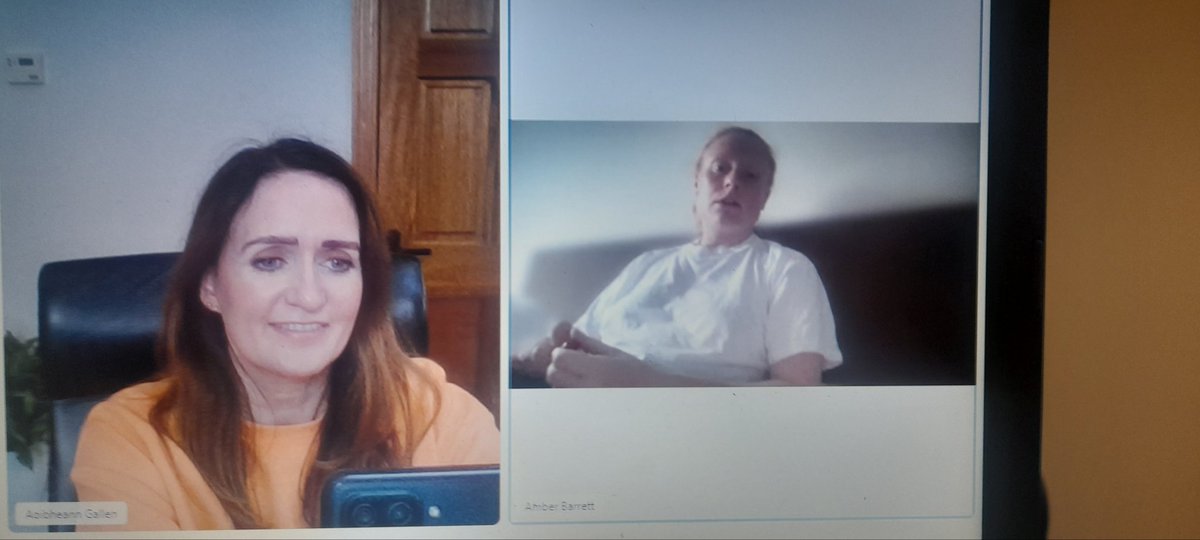 Irish International Soccer Player, Amber Barret is a proud ambassador of my @ReNewYou7 programme. We had our weekly online session this week, for meditation and wellbeing. Amber is using my techniques and meditation, since 2019. Aoibheann x 💛😊 @amberbarrett09 #wellbeing