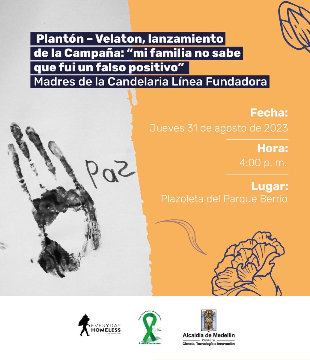 mesavictimasmed's tweet photo. Programese  por y para las víctimas del conflicto armado @AlcaldiadeMed @CasadelaMemoria @ConcejoMedellin @conpazmed @FranciaMarquezM @JEP_Colombia @MisionONUCol @personeriamed @UnidadVictimas @UBPDcolombia https://t.co/RMo0BRFA4K