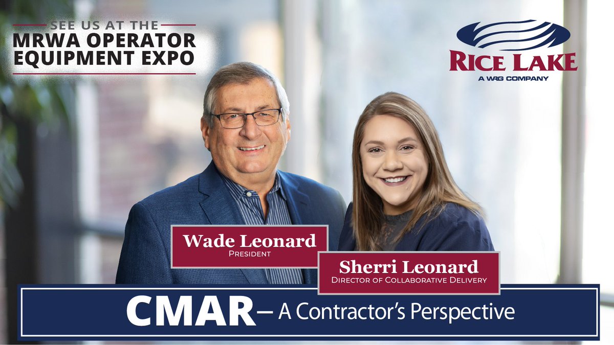 Rice_Lake's tweet image. See us at the Minnesota Rural Water Association’s 2023 Operator Equipment Expo on August 31st.
#MRWA #ricelakeconstruction