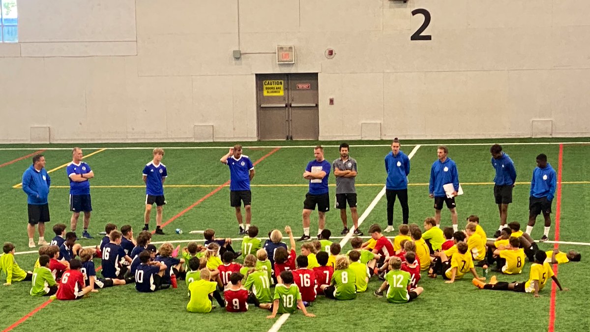 Day 1️⃣SNS ID CAMP

✅Performance Pathway Presentation
✅Team Training 
✅Player Habits &amp; Behaviours
✅Tactical Walk Through ✅Physical &amp; Mental Match Warm-up
✅Games - 🟢 VS 🔵 &amp; 🟡 VS 🔴

✅✅✅✅✅FUN 

<a href="/ZBauld3/">Zach Bauld</a> 👏🏼👏🏽