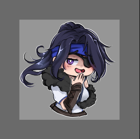 xiran_art's tweet photo. ValdaSmug.
One of my (likely several) entries for @NARAKATHEGAME's emote contest.
15s timelapse below.
#chibi #emoteartist #kawaii #valdacui https://t.co/rP77yj0r3K