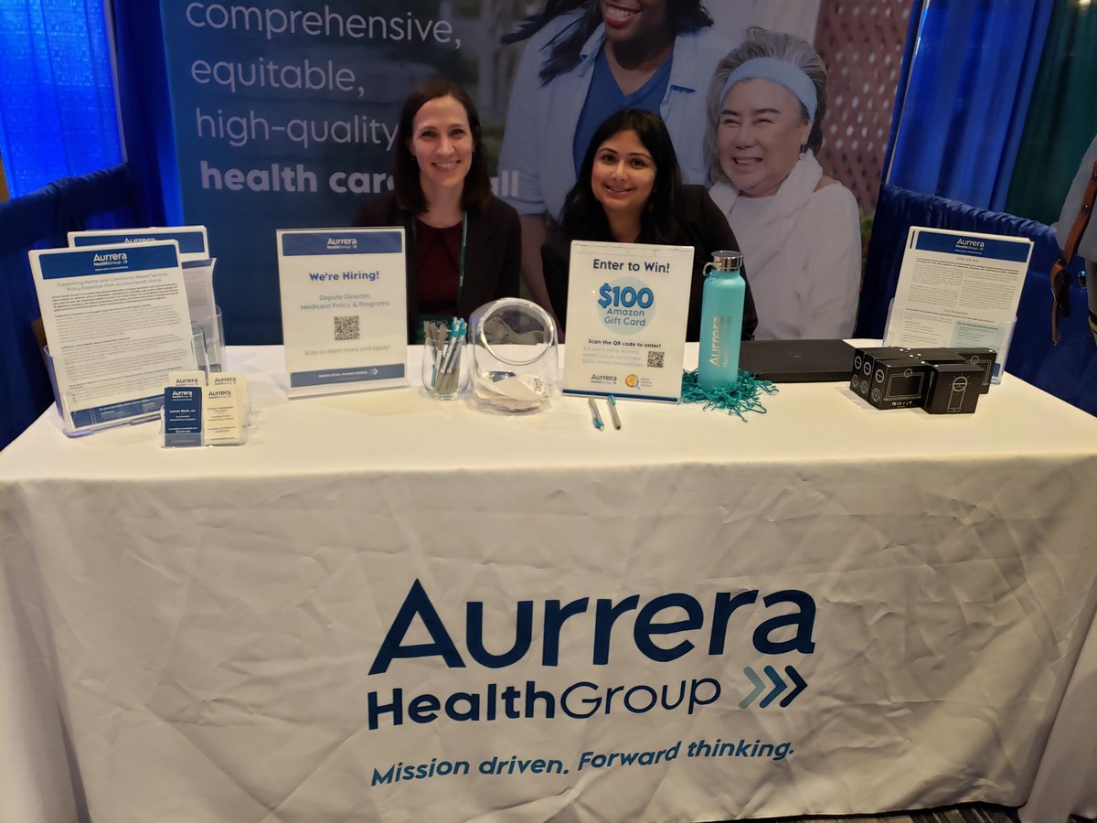 We're all set up at <a href="/ADvancingStates/">ADvancing States</a> #HCBS2023 conference! Stop by booth #411 to explore how we help shape practices and policies to enhance state systems for #LTSS across all ages. Hope to see you here! #Medicaid