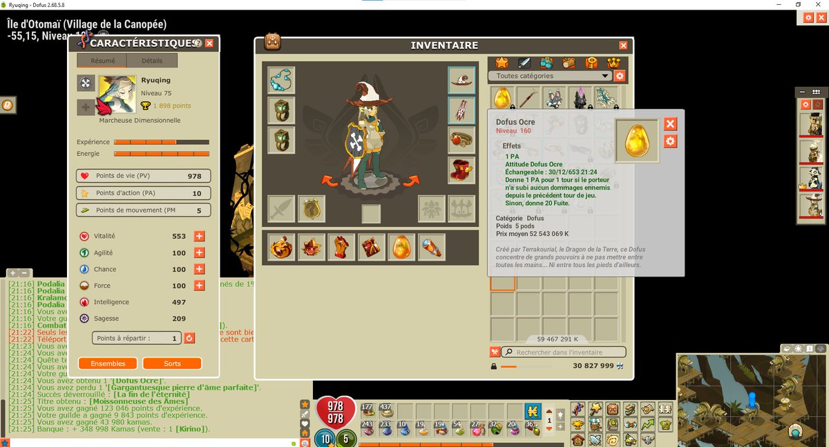 OMG <a href="/DOFUSfr/">DOFUS</a> 
Il est enfin là au level 75 seulement !