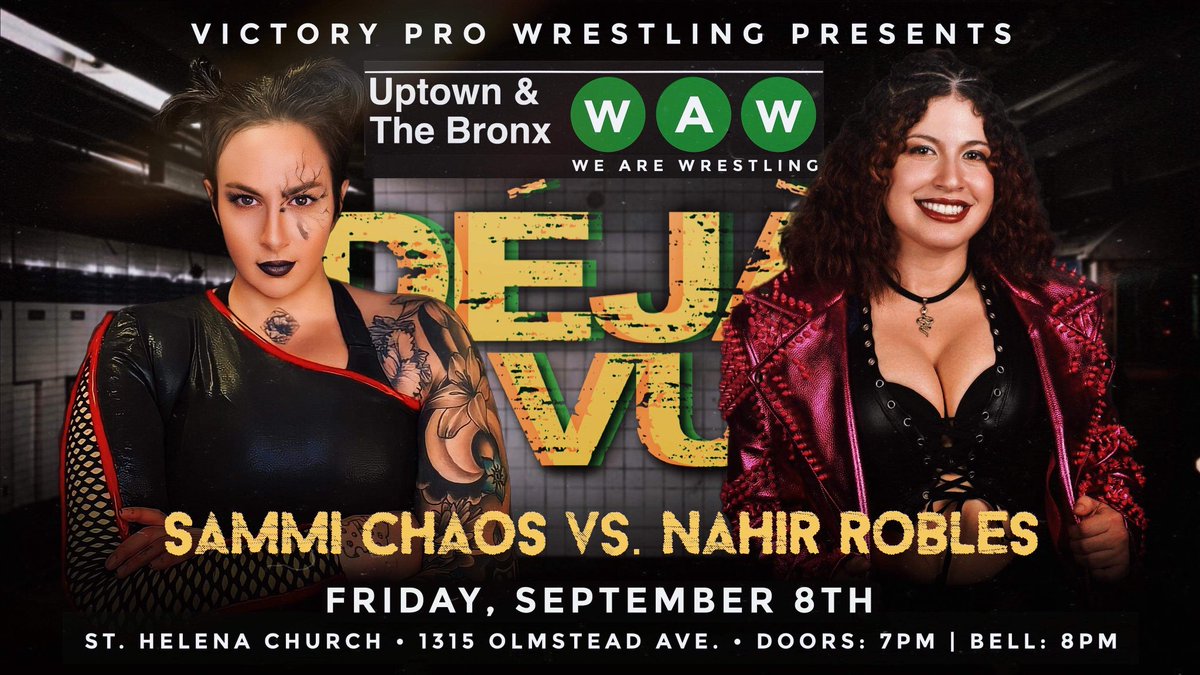 Tonight on #RespectTheCraft Podcast is Nahir Robles straight from @EPWDojo to talk about her upcoming match at #DéjàVu