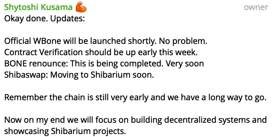 DalmatianDex's tweet photo. From the community votes, we've decided to go with a STEALTH Launch!
However, the official WBONE will be out soon, so we'll launch $DAL then.
If you have any liquidity on the DEX, kindly remove it as the official wbone token is yet to be deployed.
#shibarium #BONE #WBONE https://t.co/ce6TefZUZZ