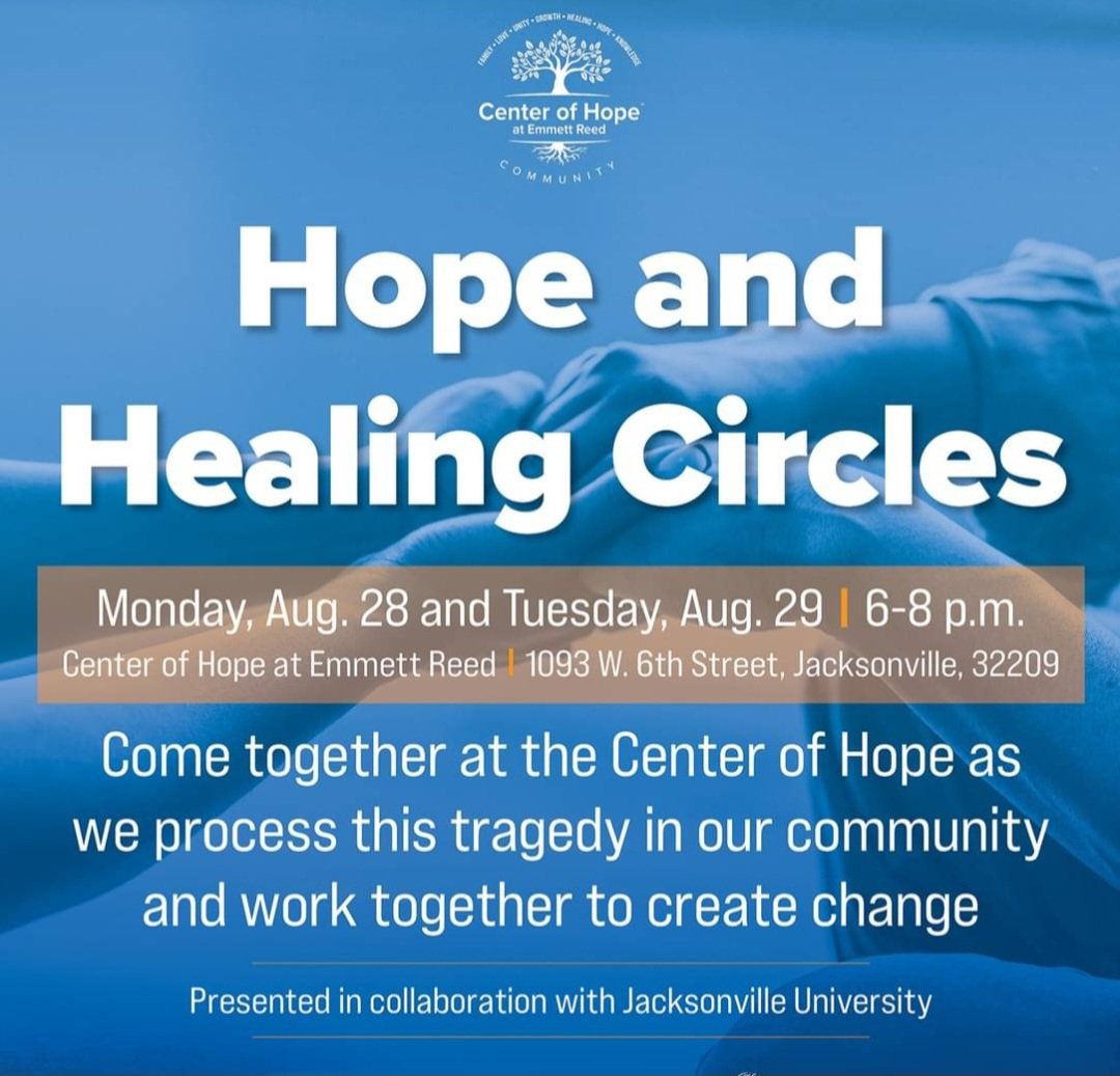 I'll be here tonight to honor community members impacted by Saturday's race-based shooting. #PrayforJax