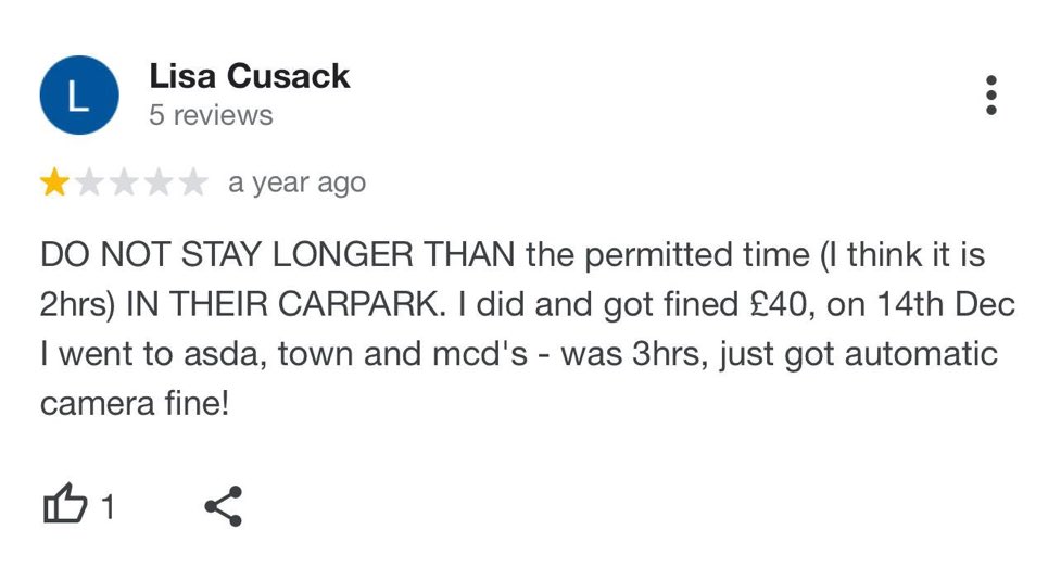 That’s how car parks work tbf