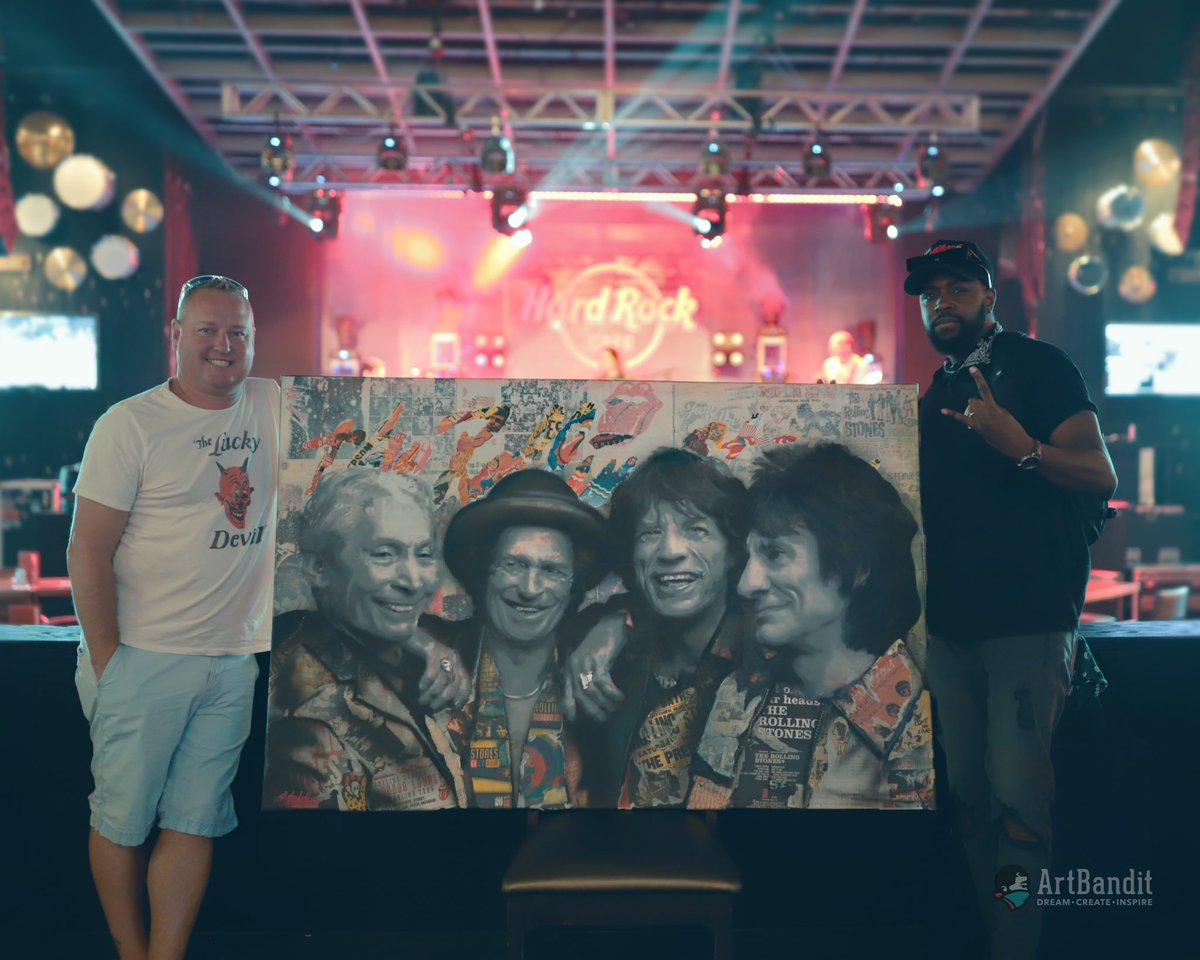 John Hall (@artbanditstudio) on Twitter photo 🎸🎨I personally delivered this #painting I created of #TheRollingStones  to an amazing collector <a href="/HardRock/">Hard Rock Cafe</a> Hotel & Casino in Tampa FL
✨Contact me if interested in commissioned #artwork 
#art #rocknroll #hardrock #hardrockcafe #rock #bluesrock #classicrock #blues #mickjagger 🎸🎨I personally delivered this #painting I created of #TheRollingStones  to an amazing collector <a href="/HardRock/">Hard Rock Cafe</a> Hotel & Casino in Tampa FL
✨Contact me if interested in commissioned #artwork 
#art #rocknroll #hardrock #hardrockcafe #rock #bluesrock #classicrock #blues #mickjagger