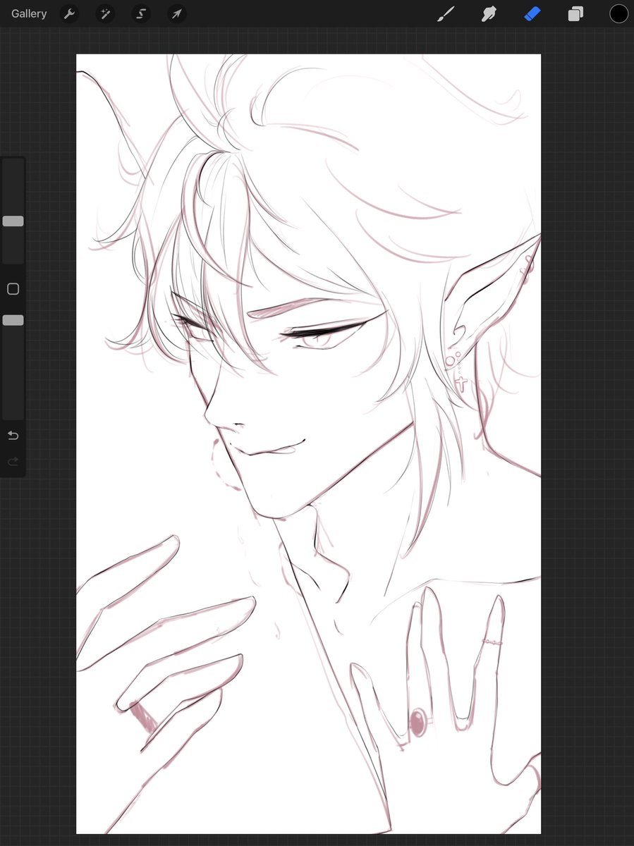 _vynune's tweet photo. asterion brainrot so heavy im making a whole vamp oc :,) https://t.co/vPVkjn9uws