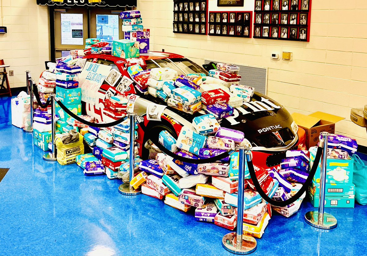 Laurie Mills (@millsleaders) on Twitter photo DIAPER DRIVE UPDATE!!! We have almost covered the race car!! Tomorrow our Drive will end. The race for the Baby Shower is a close one! Thank you to everyone who has donated. <a href="/BundlesofHope/">Bundles of Hope</a> <a href="/TCBOE_LES/">Lincoln Elementary</a> <a href="/TCBOE/">Talladega Co Schools</a> DIAPER DRIVE UPDATE!!! We have almost covered the race car!! Tomorrow our Drive will end. The race for the Baby Shower is a close one! Thank you to everyone who has donated. <a href="/BundlesofHope/">Bundles of Hope</a> <a href="/TCBOE_LES/">Lincoln Elementary</a> <a href="/TCBOE/">Talladega Co Schools</a>