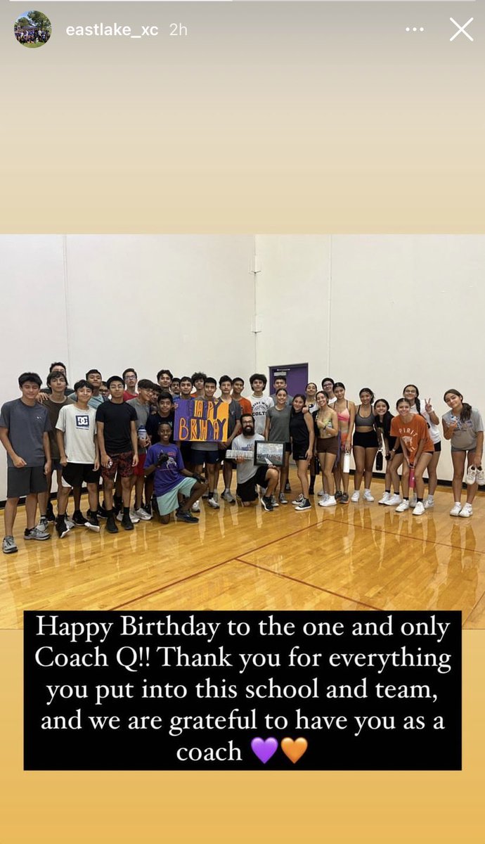 FalconsXC_EHS's tweet photo. Thank you to all my runners for your kind words, and goodies! ☺️ 
#RunningFamily #RunFastRunFar https://t.co/8ABPwZxDY2