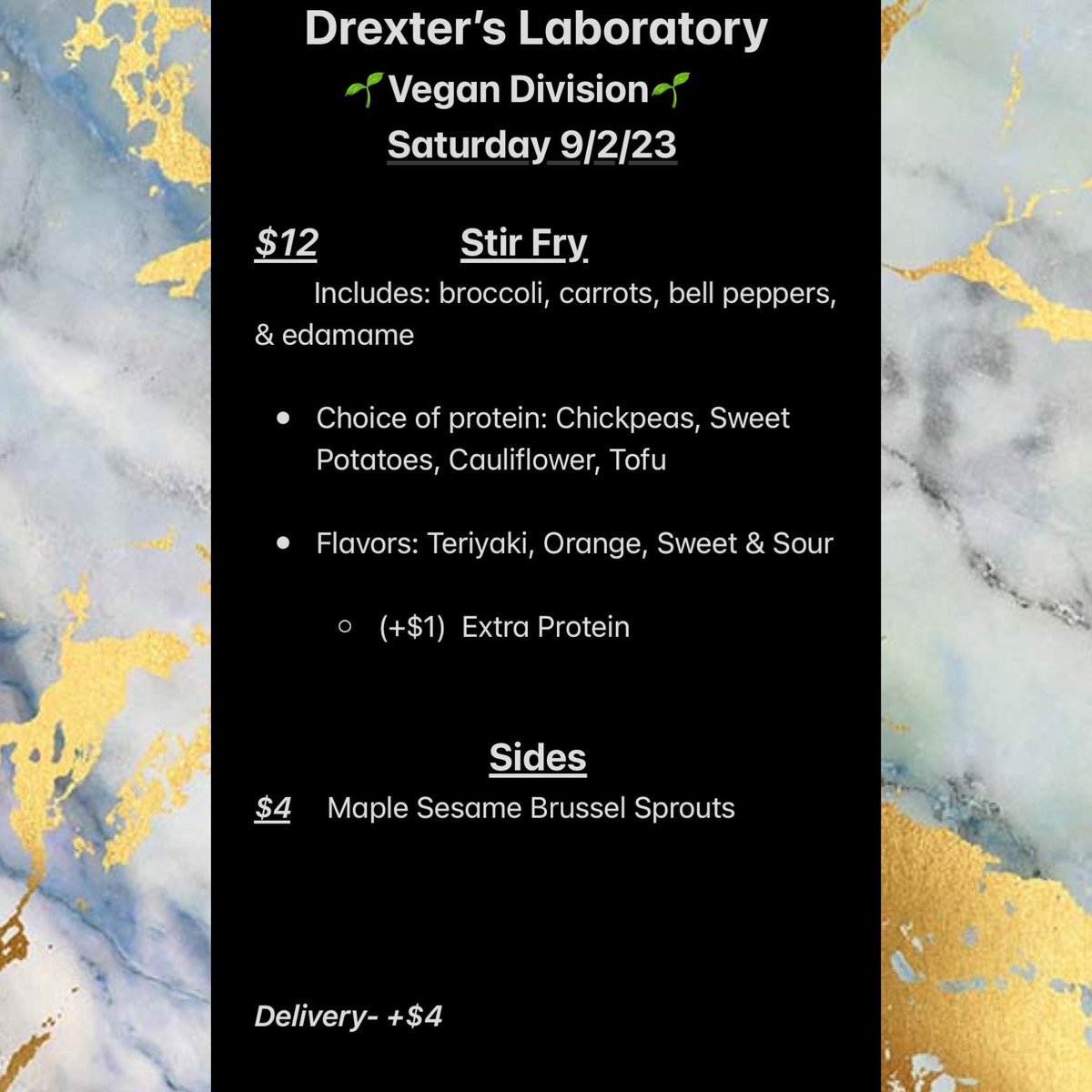 ChefBoyarDrex's tweet photo. Fried Catfish/ Vegan Stir Fry

Will be serving on Saturday, 9/2 @2:30pm. Accepting preorders &amp; payments until Friday, 9/1 @10:30pm

Denton pickup/delivery(+$4) https://t.co/m0agYI6Qw8