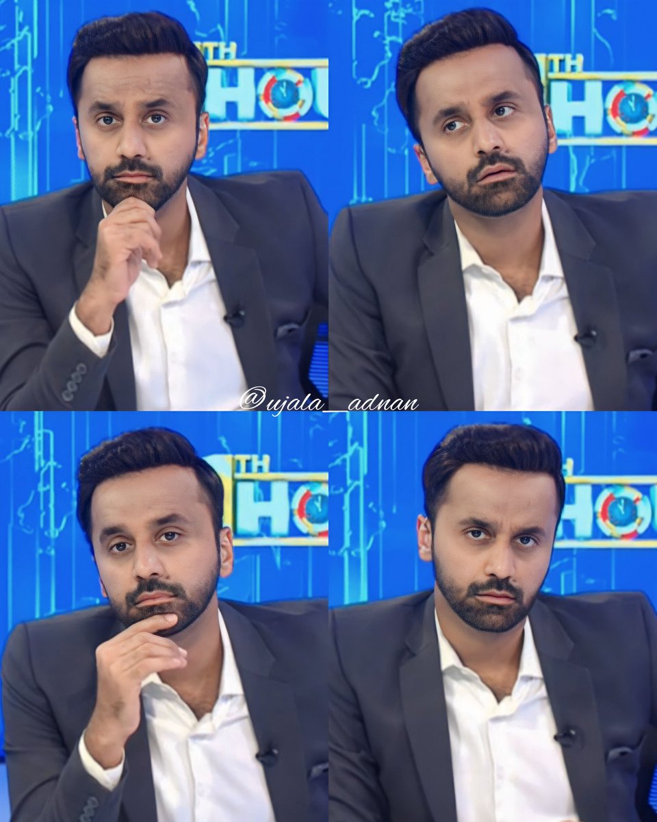 Mr Perfection. ♥️ And his unavoidable dazzling persona. ♥️ WB's portrait from #11thHour tonight. @WaseemBadami
