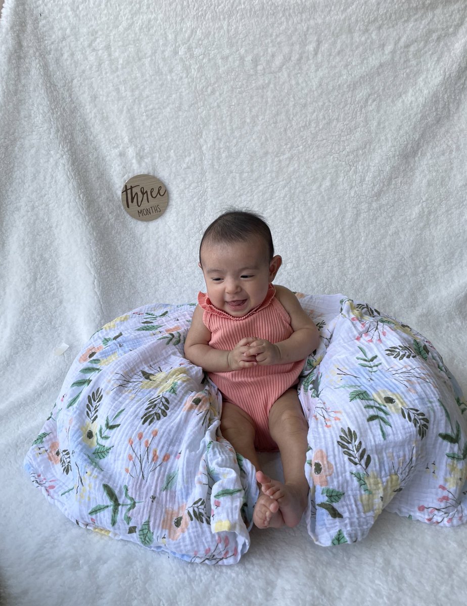 “Sometimes the smallest things take the most room in your heart 🩷” - Winnie the Pooh  #3months!