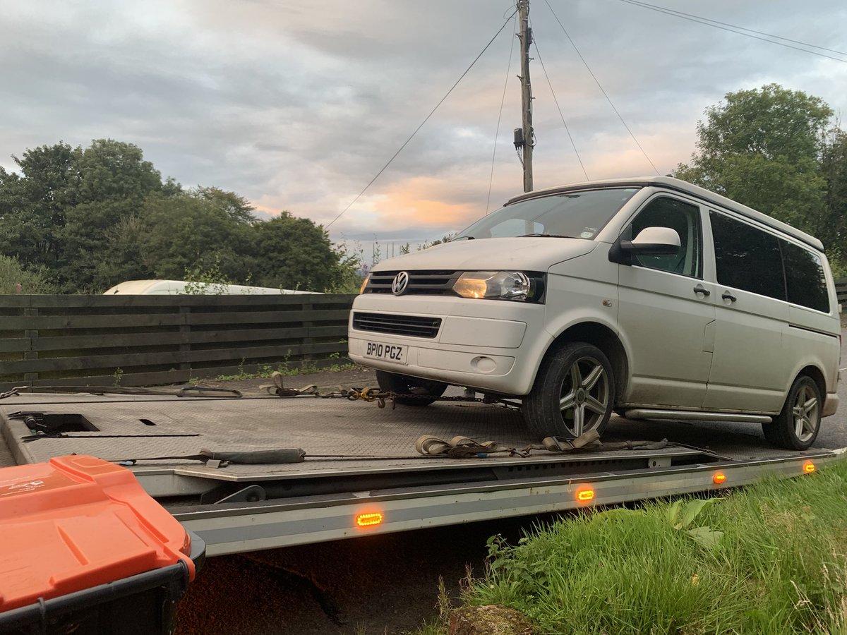Van heading to ICU following complete electrical collapse….. thought and prayers please…..