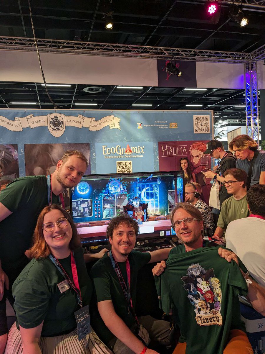 GentleTrollDevs's tweet photo. And so #gamescom2023  comes to an end! Thank you to everyone who came by and said hi, played our lil game, or had a chat with us. 

We had a blast meeting y'all and can't wait for next time.