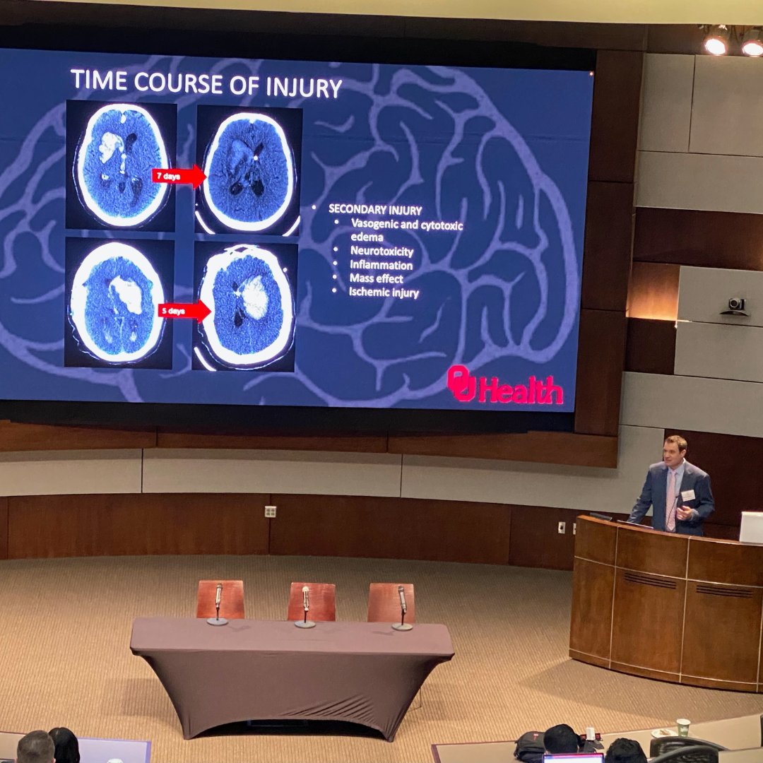 OU_Neurosurgery's tweet photo. We're pleased to share highlights from our recent #Stroke Symposium!
With nearly 100 attendees & an exceptional lineup of speakers, it was a day of insightful learning.
#OUNS #neurosurgeon #neurosurgery #neurotwitter #neurosurgeryawarenessmonth #neurosurgeryawareness https://t.co/SwQ1Uk1eLj