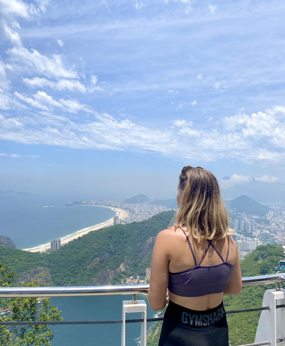 Clarageogteach1's tweet photo. Country 5) Brazil 

Visiting Rio which involved a hike to Christ the Redeemer, the cable car up Sugarloaf Mountain and a day exploring the Copacabana and Ipanema Beach 🇧🇷 https://t.co/FM4d4SHEla