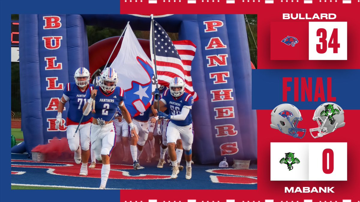 Bullard Panther Football tweet media