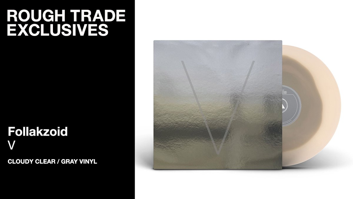 EXCLUSIVE And like the best techno, kraut, and psychedelia have proven throughout time, sometimes the most minimal framework is the strongest container for transcendence. Which is what @Follakzoid have achieved with 'V' via @SacredBones Pre-order now! roughtrade.com/us/product/fol…