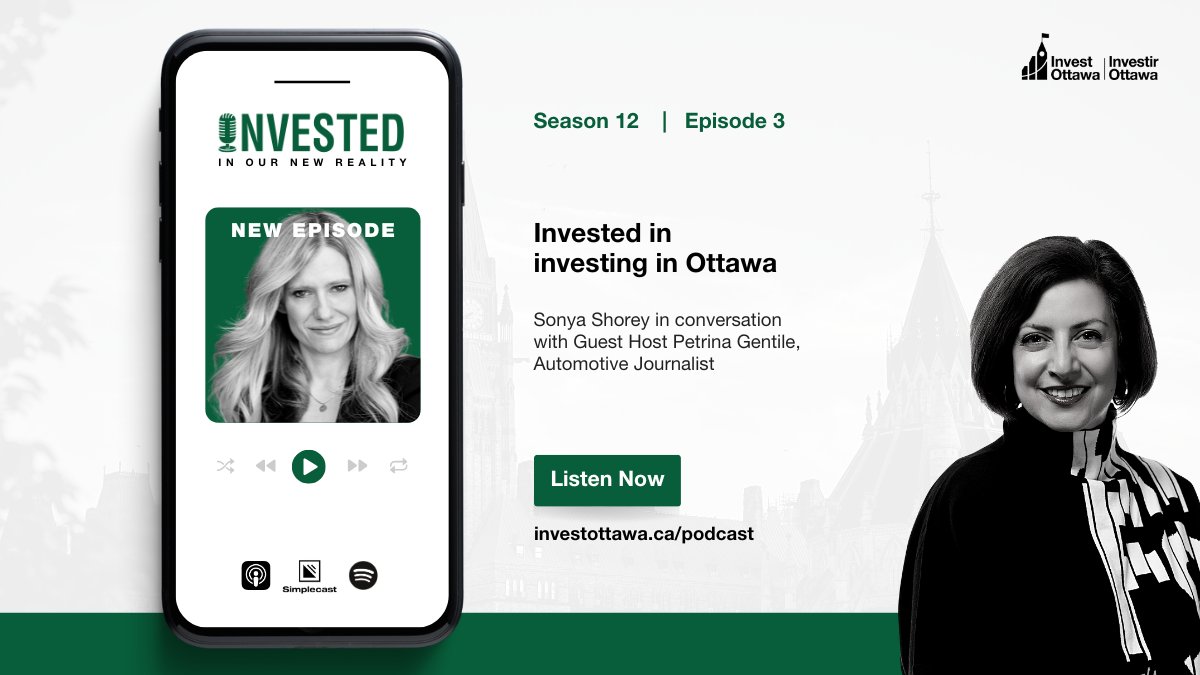 Buckle up, folks! This week’s podcast guest is <a href="/sshorey/">Sonya Shorey</a>, a powerhouse and our VP of Strategy. Among her many achievements is securing hundreds of millions of dollars to drive innovation, entrepreneurship, &amp; economic development in Ottawa. WOW.
🎧: bit.ly/3qDYZUV