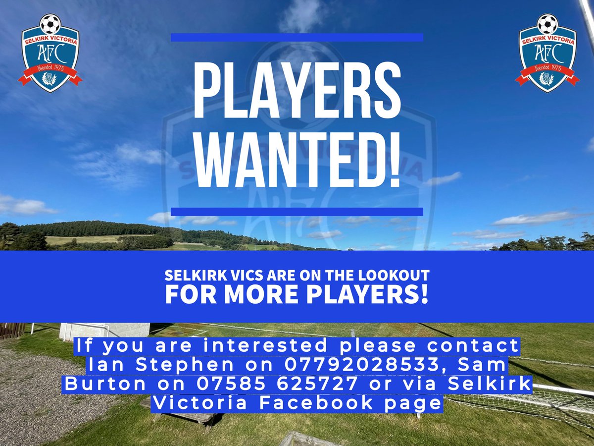 Selkirk Community Football Club (@selkirkcfc) on Twitter photo 