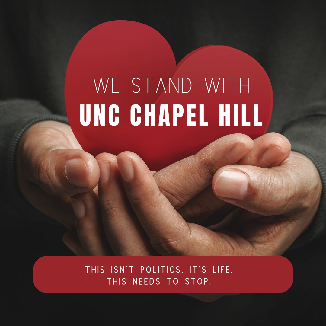 GCNCDP's tweet photo. #UNC being on #ActiveShooter #Lockdown is a direct result of the continuing loosening of #NCGA gun laws at the hands of the @NCGOP supermajority. 

It's not politics to want to live your life free of gun violence, but right now, our security is in their bloody hands. https://t.co/BAa11BdsAE