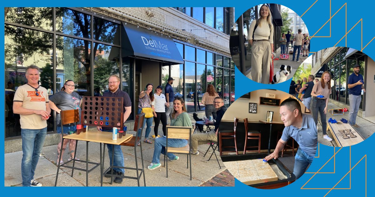 The DelMar team has been celebrating "Thankful Thursdays" this summer by visiting our favorite neighborhood watering holes. We've also had our very own backyard BBQ! It's been an excellent way to take a break from our hard work and have fun.