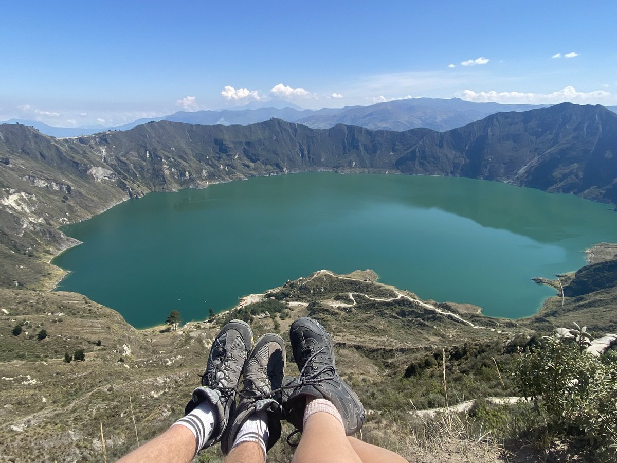 Clarageogteach1's tweet photo. Country 6) Ecuador (another favourite!!)

Although we didn’t have enough ££ to go to the Galapagos (giving us an excuse to visit in the future), we loved Quito, Banos, Quilotoa Hike, the coast, and a 4 night stay in the Amazon rainforest 🌧️🐒 🇪🇨 difficult to summarise in 4 pics! https://t.co/pHMSpJpbRl